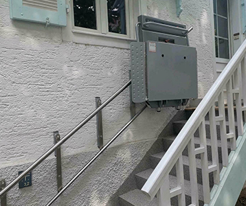 Kosten für Plattformlifte, gerade Treppe