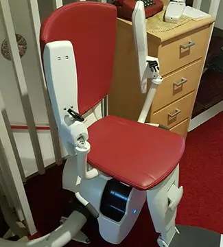 Kurventreppenlift für Einfamilienhaus in Welgesheim – TS Treppenlifte